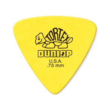 Preview van Dunlop 431R.73 Tortex Triangle Yellow 0.73mm
