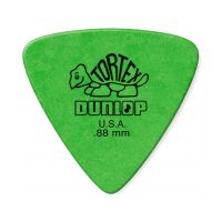 Thumbnail van Dunlop 431R.88 Tortex Triangle Green 0.88mm