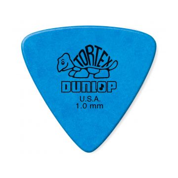 Preview van Dunlop 431R1.0 Tortex Triangle Blue 1.0mm