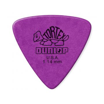 Preview of Dunlop 431R1.14 Tortex Triangle Purple 1.14mm