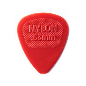 Preview of Dunlop 443R.53 Nylon Midi Standard Red 0.53mm