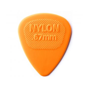Preview of Dunlop 443R.67 Nylon Midi Standard Orange 0.67mm