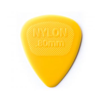 Preview of Dunlop 443R.80 Nylon Midi Standard Yellow 0.80mm