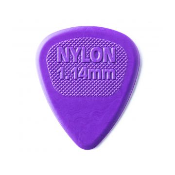 Preview van Dunlop 443R1.14 Nylon Midi Standard Purple 1.14mm