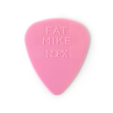 Preview van Dunlop 44R.60FM Fat Mike custom Nylon Pink 0.60mm