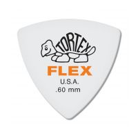 Thumbnail van Dunlop 456R.60 Tortex Flex Triangle Orange 0.60mm