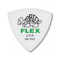 Thumbnail van Dunlop 456R.88 Tortex Flex Triangle Green 0.88mm