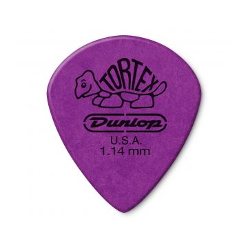 Preview van Dunlop 498R1.14 Tortex Jazz III XL Purple 1.14mm