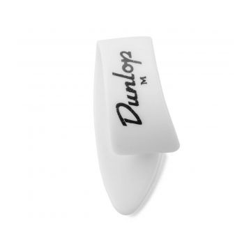 Preview of Dunlop 9002R Thumbpicks Medium White Plastic
