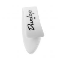 Thumbnail of Dunlop 9002R Thumbpicks Medium White Plastic
