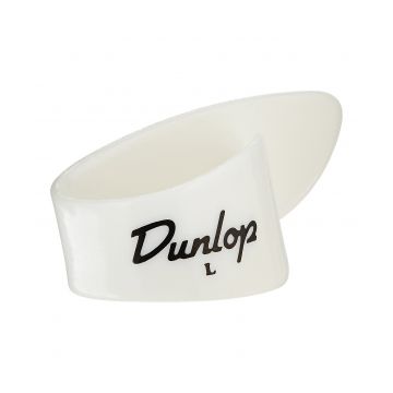 Preview of Dunlop 9013R Thumbpicks Large Leftie  White Plastic