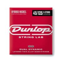 Thumbnail of Dunlop DBHYN45125  DUAL DYNAMIC HYBRID NICKEL BASS STRINGS 45-125