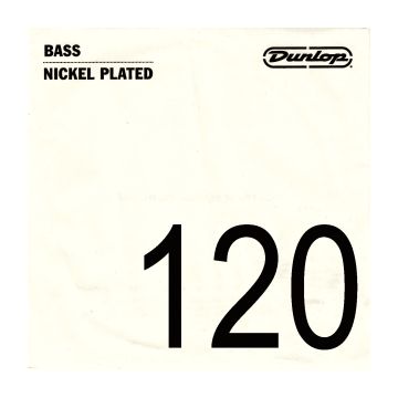Preview of Dunlop DBN120 STANDARD SERIES NICKEL WOUND Bass Strings Single .120
