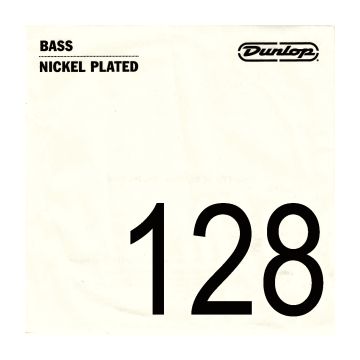 Preview of Dunlop DBN128 STANDARD SERIES NICKEL WOUND Bass Strings Single .128