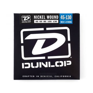 Preview of Dunlop DBN45130 Medium 5 (130) Nickel Plated