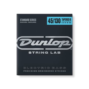 Preview of Dunlop DBN45130T STANDARD SERIES NICKEL WOUND TAPERED BASS STRINGS 45-130 | 5-STRING