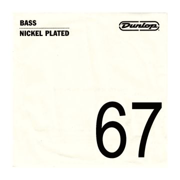 Preview of Dunlop DBN67 STANDARD SERIES NICKEL WOUND Bass Strings Single .067