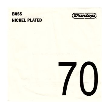 Preview of Dunlop DBN70 STANDARD SERIES NICKEL WOUND Bass Strings Single .070