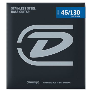 Preview van Dunlop DBS45130 Medium 5 (130) Stainless steel
