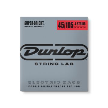 Preview of Dunlop DBSBN45105M MEDIUM SCALE  Medium Super Bright Nickel