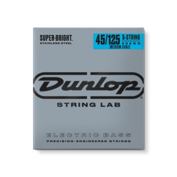 Preview of Dunlop DBSBS45125M Medium scale  Medium 5 (125) Super Bright STAINLESS