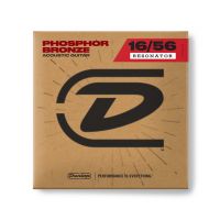 Thumbnail van Dunlop DOP1656 RESONATOR PHOSPHOR BRONZE ACOUSTIC GUITAR STRINGS 16-56
