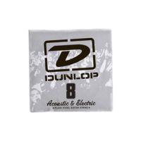 Thumbnail of Dunlop DPS08 Plain steel Electric or Acoustic