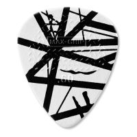 Thumbnail van Dunlop EVHR03 EVH&reg; WHITE WITH BLACK STRIPES PICK