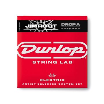 Preview of Dunlop JRN1264DA JIM ROOT STRING LAB SERIES GUITAR STRINGS 12-64 | DROP A