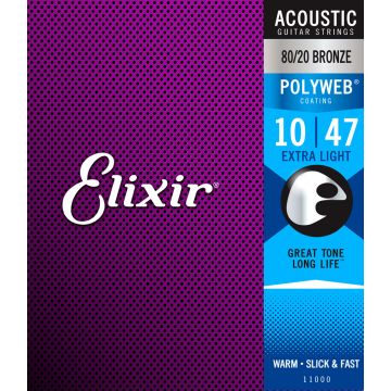 Preview van Elixir 11000 Polyweb Extra light