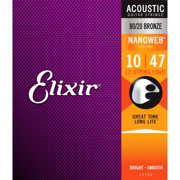 Preview of Elixir 11152 Nanoweb 12-String Light