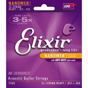 Preview van Elixir 11162 Nanoweb 12-String Heavy