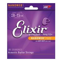 Thumbnail van Elixir 11172 Nanoweb 80/20 12-String Medium 12-53