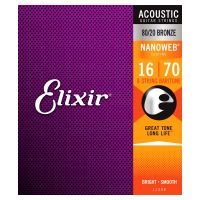 Thumbnail van Elixir 11308 Nanoweb 8 string Baritone
