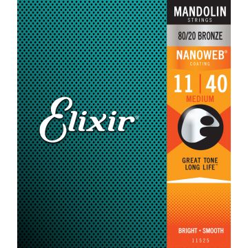 Preview van Elixir 11525 Nanoweb Mandolin Medium