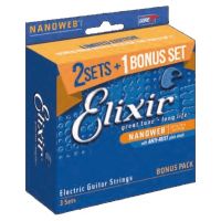 Thumbnail of Elixir 12052 - 3 pack  Nanoweb Light 16542