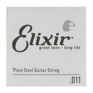 Preview van Elixir 13011 .011 Plain steel - Electric or Acoustic