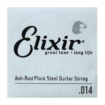 Preview van Elixir 13014 .014 Plain steel - Electric or Acoustic