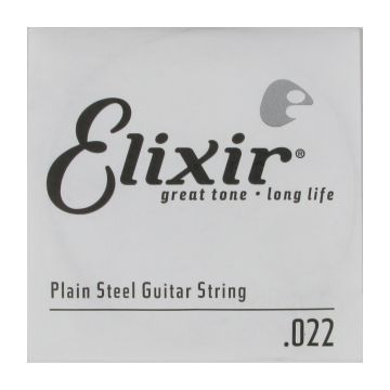 Preview van Elixir 13022 .022 Plain steel - Electric or Acoustic