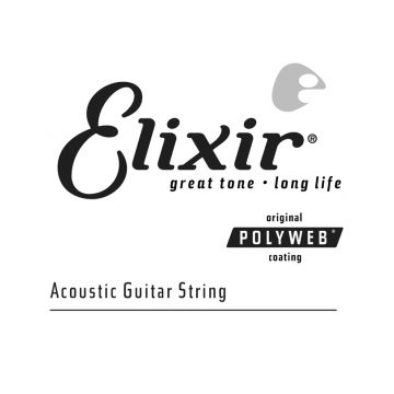 Preview van Elixir 13153 Polyweb .053 wound Acoustic guitar 80/20 bronze