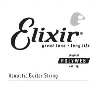 Thumbnail van Elixir 13156 Polyweb .056 Round Wound 80/20 Bronze Acoustic guitar
