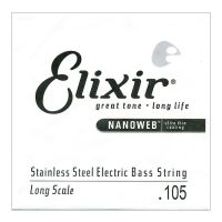 Thumbnail van Elixir 13407 Nanoweb Stainless steel .105