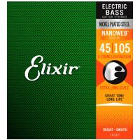 Thumbnail van Elixir 14087 Nanoweb XL Extra longscale Medium