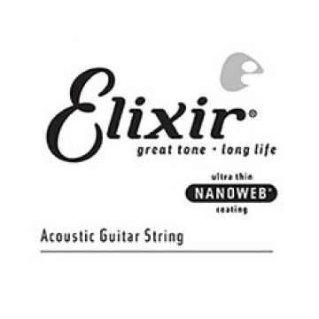 Preview of Elixir 15170 Nanoweb 070 wound Acoustic guitar 80/20