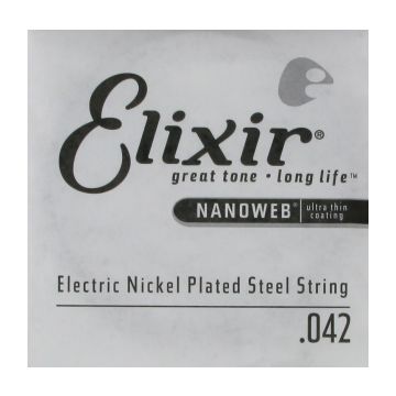 Preview of Elixir 15242 Nanoweb 042 wound Electric guitar
