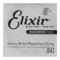 Thumbnail of Elixir 15242 Nanoweb 042 wound Electric guitar