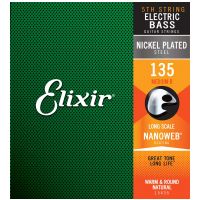 Thumbnail of Elixir 15435 .135 Nanoweb Nickel Bass