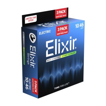 Preview of Elixir 16572 - 3 pack Optiweb Light 19052