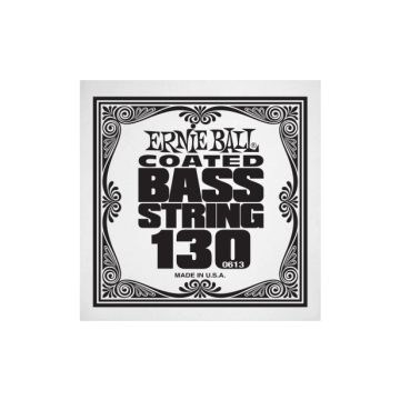 Preview of Ernie Ball 0613 Coated Nickel Wound Electric Bass String Single  .130