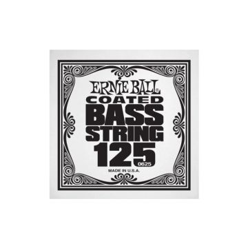 Preview of Ernie Ball 0625 Coated Nickel Wound Electric Bass String Single  .125